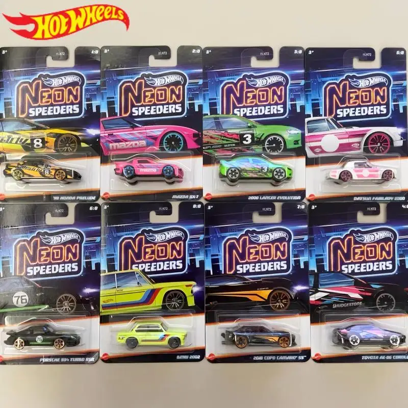 Новинка 2025 года, чехол Hot Wheels Neon Speeders E, масштаб 1:64, литая под давлением модель автомобиля Porsche Bmw Honda, игрушки, подарки на день рождения для мальчиков
Новинка 2025 года, чехол Hot Wheels Neon Speeders E, масштаб 1:64, литая под давлением модель автомобиля Porsche Bmw Honda, игрушки, подарки на день рождения для мальчиков