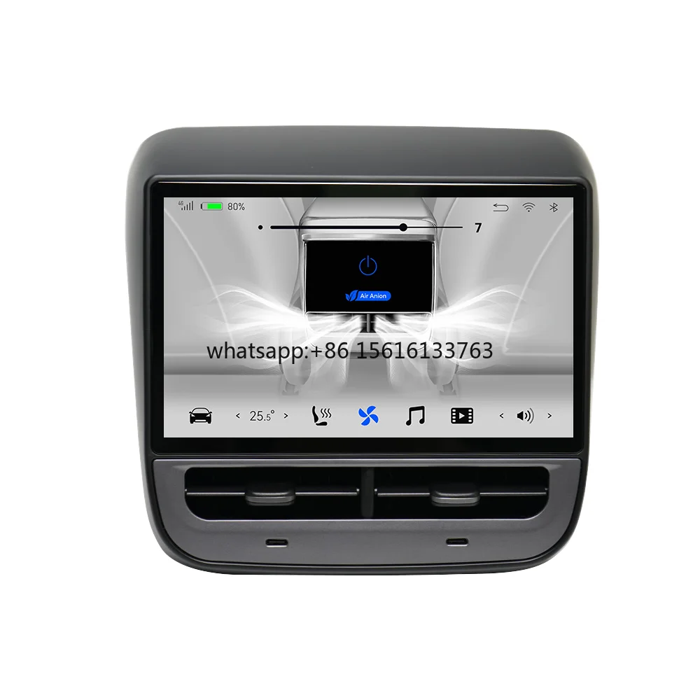 Model 3/Y Barfond for Tesla Model 3 Y Rear Control Display Entertainment Touch Screen 7.0" Android12 Multimedia System Carplay