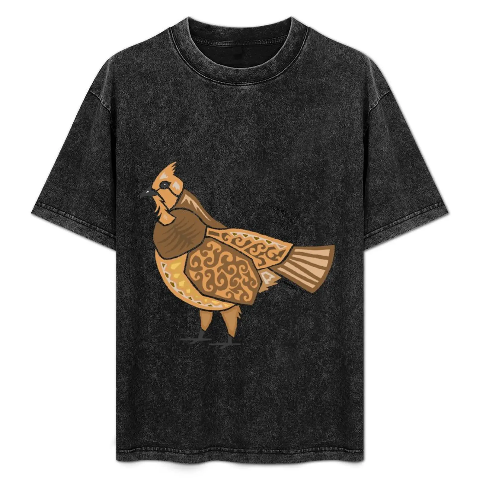 Ruffed Grouse Tribal Design - Colored T-Shirt Holiday Simple Tee Shirt
Ruffed Grouse Tribal Design - Colored T-Shirt Holiday Simple Tee Shirt