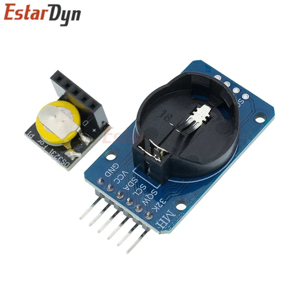Estardyn DS3231 RTC Module High Precision Real Time Clock I2C AT24C32 Memory 3.3V-5V for Raspberry Pi