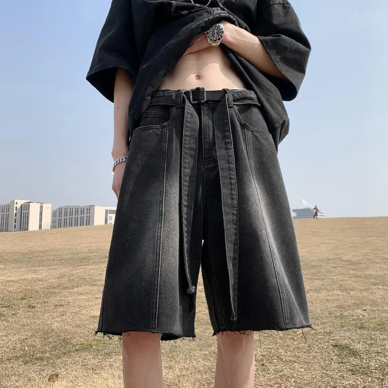 Men's Washed Denim Shorts Vintage American Style Baggy Carpenter Shorts Loose Fit Wide Leg Summer Casual Pants
Men's Washed Denim Shorts Vintage American Style Baggy Carpenter Shorts Loose Fit Wide Leg Summer Casual Pants