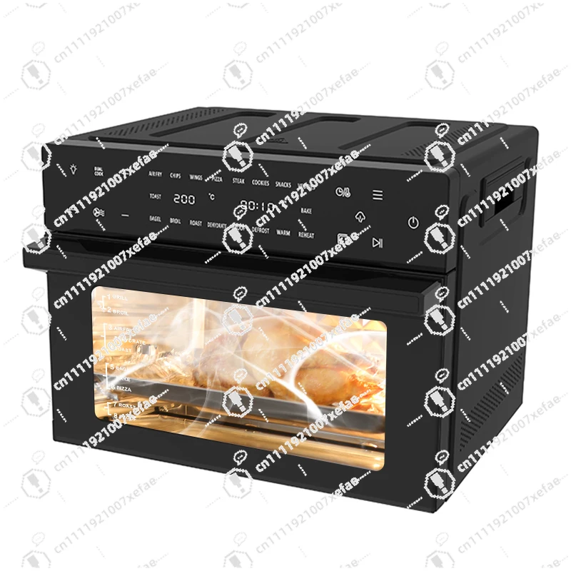 30L Smart Double Cooking Air Fryer Oven 18 Preset Features 360 Rotary Electric Oil-Free Household Dehydrator
30L Smart Double Cooking Air Fryer Oven 18 Preset Features 360 Rotary Electric Oil-Free Household Dehydrator
