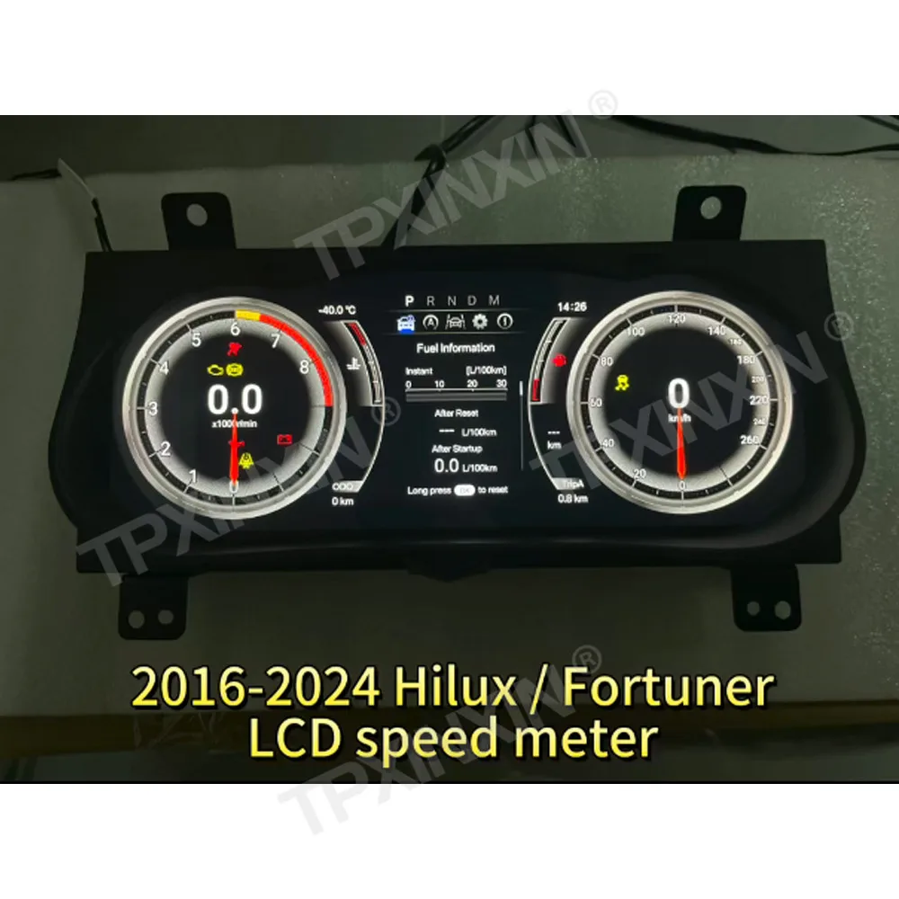 Car Digital Instrument Cluster For Toyota Hilux 2016-2024 Auto Virtual Cockpit LCD Dashboard Speedometer Odometer Headunit Meter
Car Digital Instrument Cluster For Toyota Hilux 2016-2024 Auto Virtual Cockpit LCD Dashboard Speedometer Odometer Headunit Meter