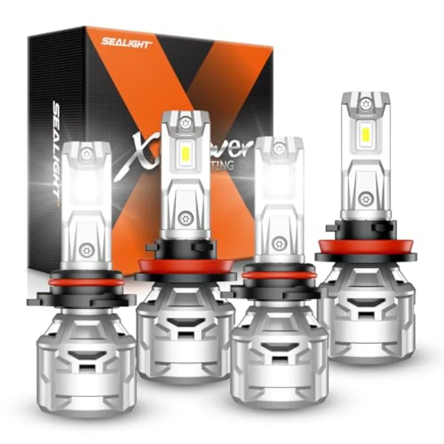 Fog Lights for Automotive Use Aluminum Alloy Housing Cool White 6500K 60000LM Brightness with 15000RPM Cooling Fan and 60000-ho
Fog Lights for Automotive Use Aluminum Alloy Housing Cool White 6500K 60000LM Brightness with 15000RPM Cooling Fan and 60000-ho