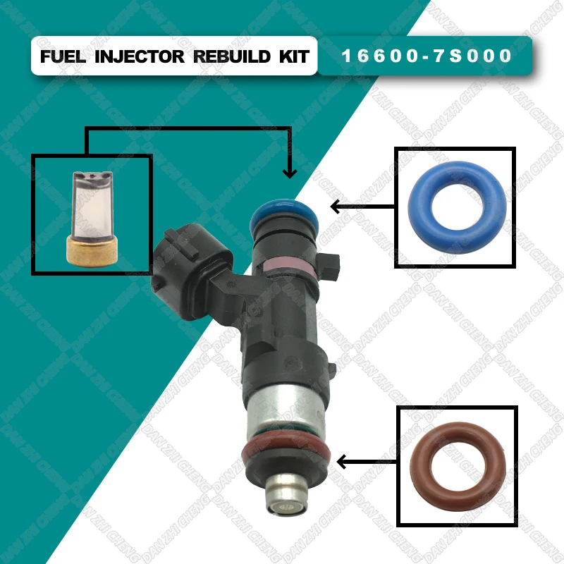 8 set Fuel Injector Service Repair Kit Filters Orings Seals Grommets for 0280158007 04-07 Nissan Titan VK56DE 5.6L V8 166007S000
8 set Fuel Injector Service Repair Kit Filters Orings Seals Grommets for 0280158007 04-07 Nissan Titan VK56DE 5.6L V8 166007S000