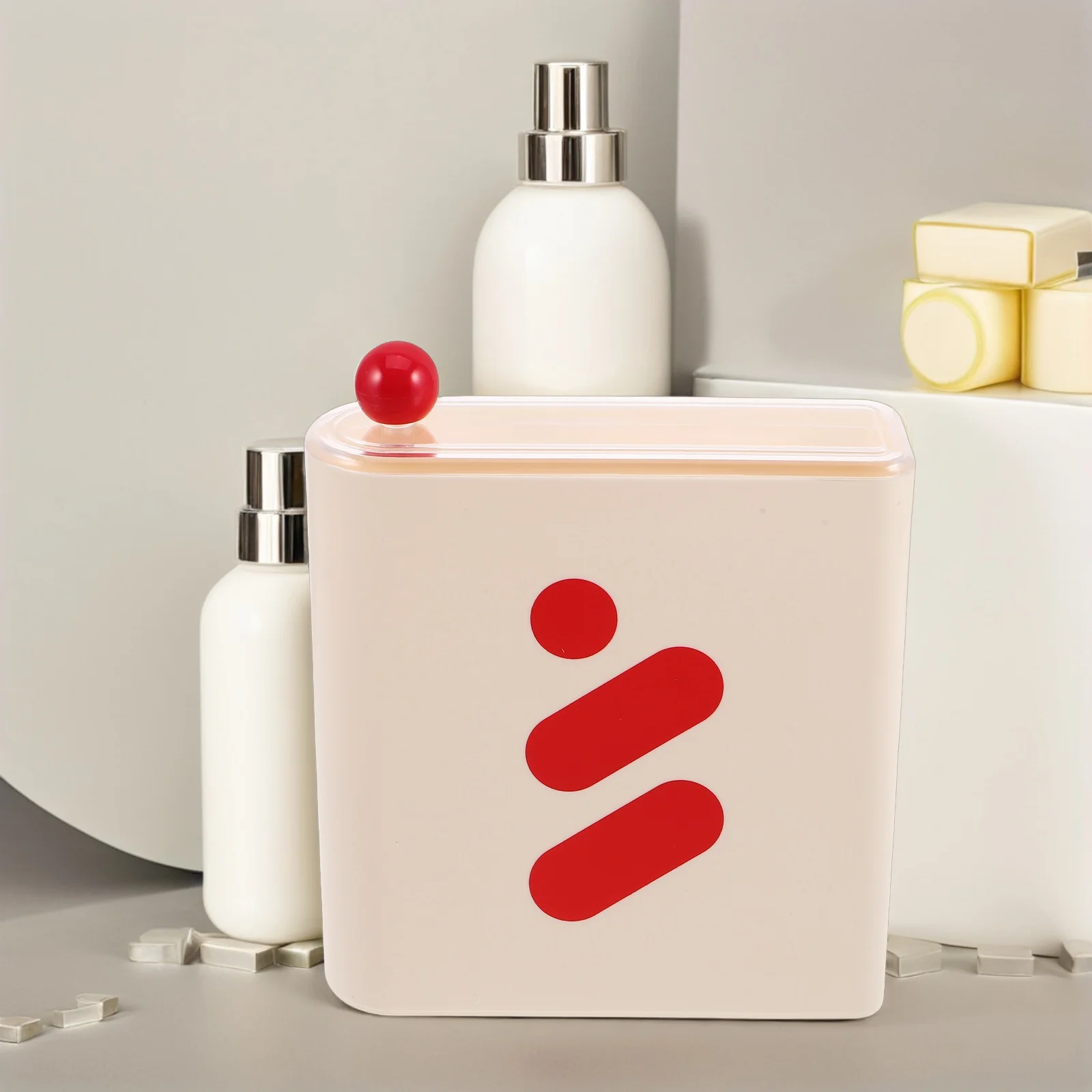 Mask Storage Organizer White Lid Case Small Makeup Organizer Bathroom Counter Small Facial Masks Container
Mask Storage Organizer White Lid Case Small Makeup Organizer Bathroom Counter Small Facial Masks Container