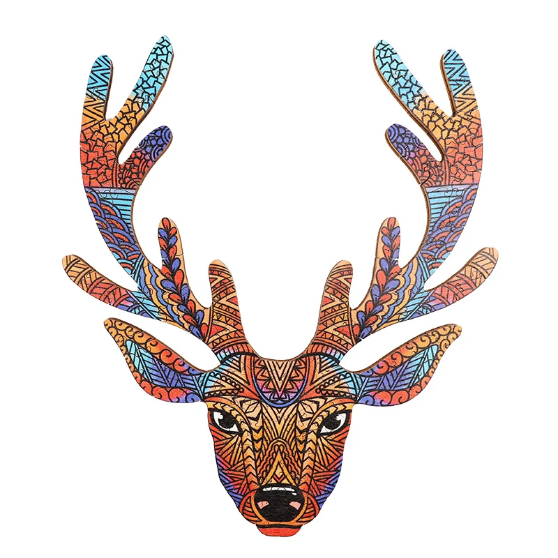 Jigsaw Puzzles Wooden Animal Mysterious Deer 3D Puzzle Gift Interactive Games Toy For Adults Kids Educational Wooden Box
Jigsaw Puzzles Wooden Animal Mysterious Deer 3D Puzzle Gift Interactive Games Toy For Adults Kids Educational Wooden Box
