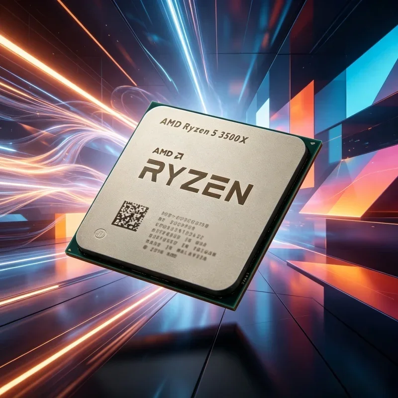 AMD Six-Core Six-Thread Desktop CPU Ryzen 5 3500X, 3.6GHz 7NM 65W 32M L3 PN:100-000000158 Socket AM4 Without Package
AMD Six-Core Six-Thread Desktop CPU Ryzen 5 3500X, 3.6GHz 7NM 65W 32M L3 PN:100-000000158 Socket AM4 Without Package