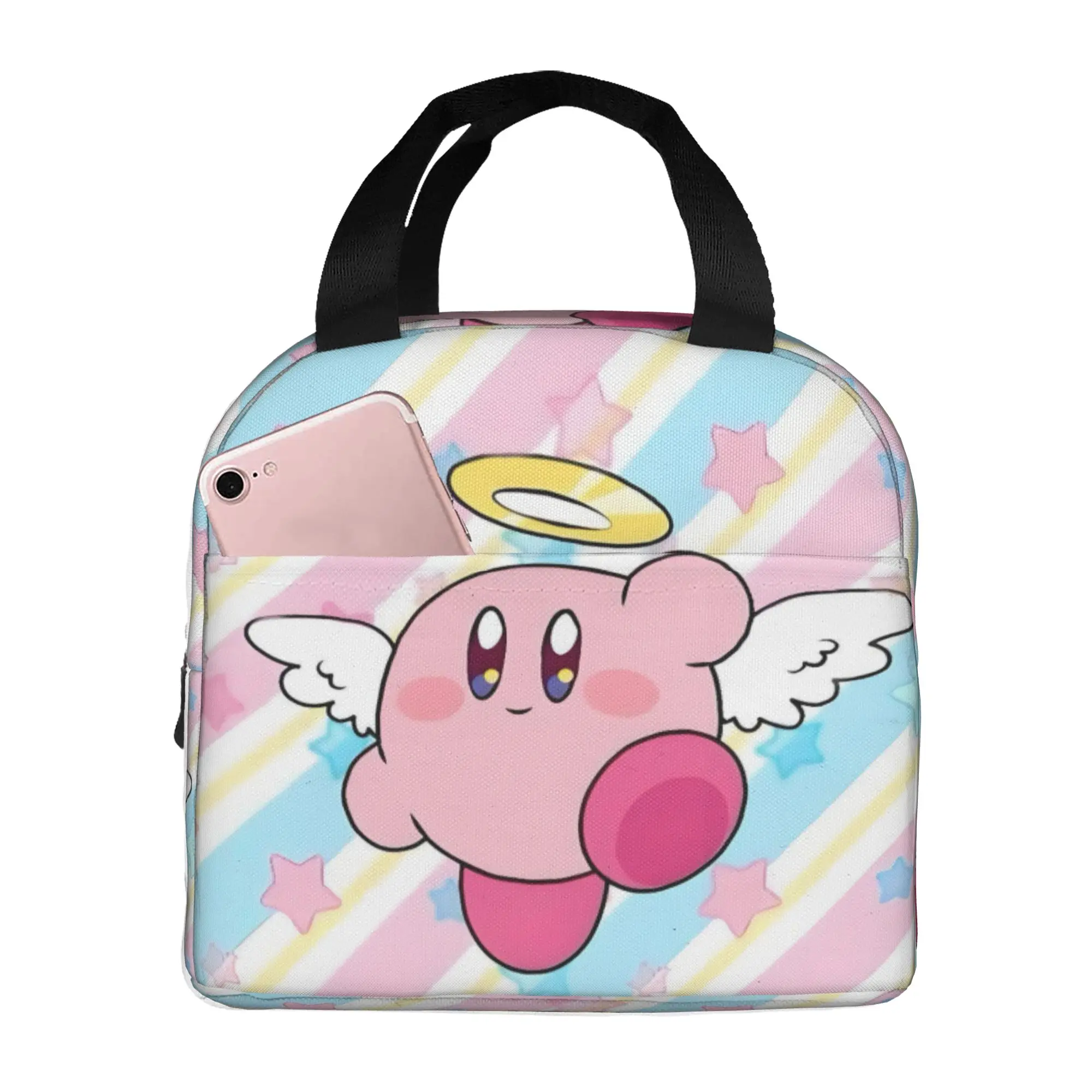 K-Kirbys Resuable Lunch Box for Women Waterproof Kawaii Cartoon Doll Star Animal Thermal Cooler Food Insulated Lunch Bag School
K-Kirbys Resuable Lunch Box for Women Waterproof Kawaii Cartoon Doll Star Animal Thermal Cooler Food Insulated Lunch Bag School