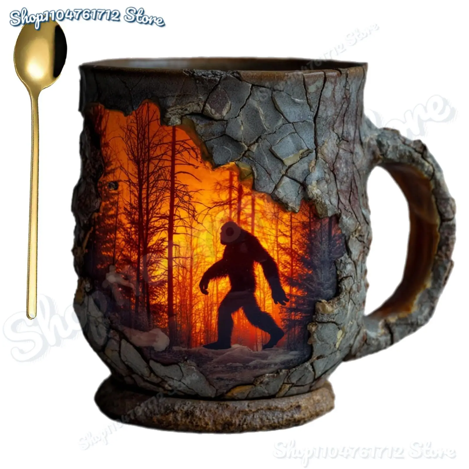 2025 New Bigfoot Forest Fire Mug Gorilla Coffee Cup Large Foot Monster Themed Firefighter Ceramic Cup for Coffee Lovers
2025 New Bigfoot Forest Fire Mug Gorilla Coffee Cup Large Foot Monster Themed Firefighter Ceramic Cup for Coffee Lovers