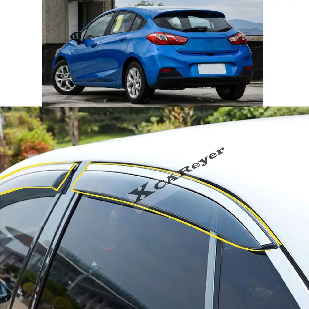 Для CHEVROLET Cruze Hatchback 2017 2018 2019 2020 2021, автомобильная наклейка, пластиковое оконное стекло, ветрозащитный козырек, защита от дождя/солнца, вентиляционные детали
Для CHEVROLET Cruze Hatchback 2017 2018 2019 2020 2021, автомобильная наклейка, пластиковое оконное стекло, ветрозащитный козырек, защита от дождя/солнца, вентиляционные детали