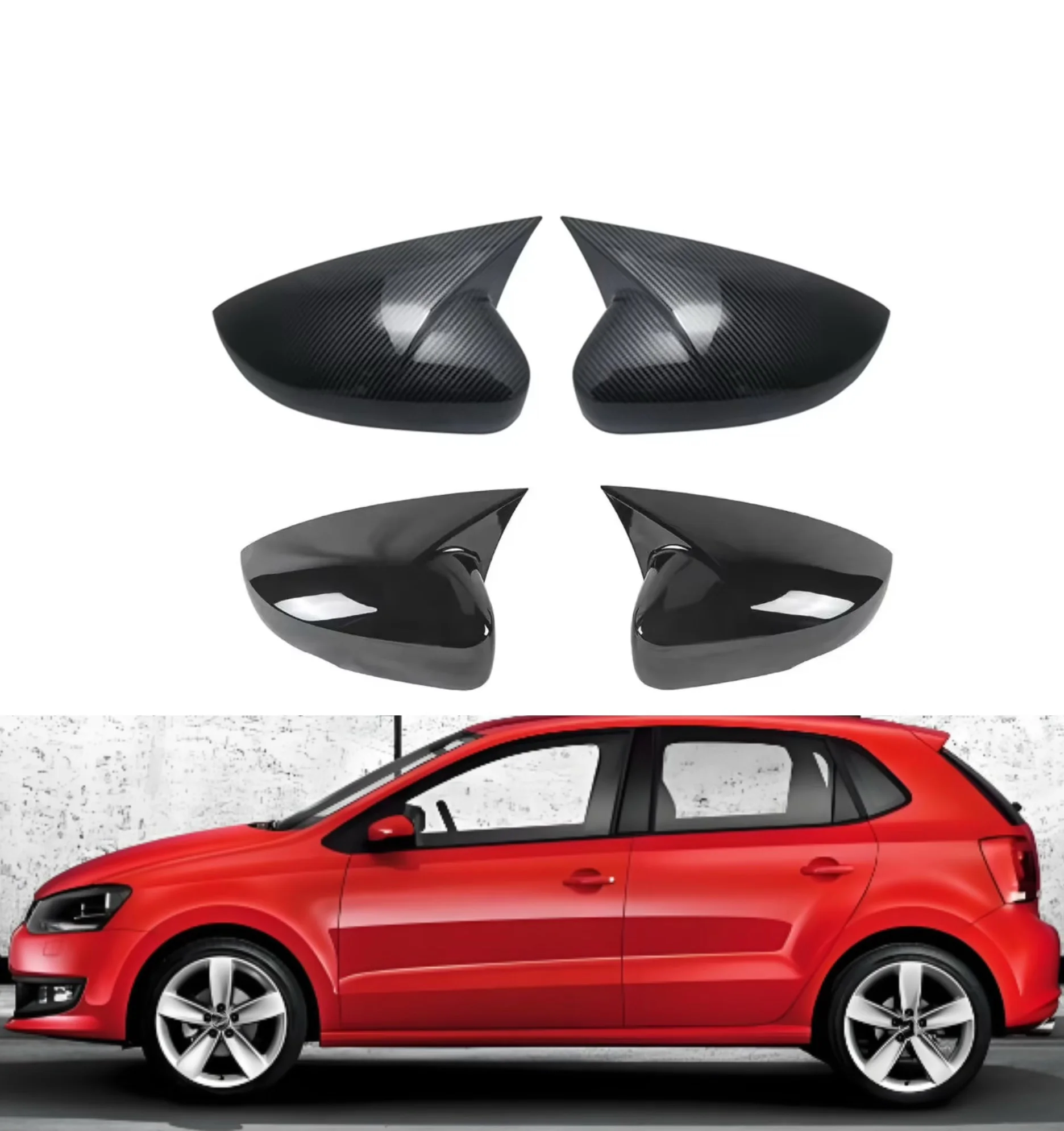 Car Rearview Side Mirror Cover Fit For Volkswagen VW Polo MK5 2014 2015 2016 2017 2018 Rear View Mirror Cover Trim
Car Rearview Side Mirror Cover Fit For Volkswagen VW Polo MK5 2014 2015 2016 2017 2018 Rear View Mirror Cover Trim