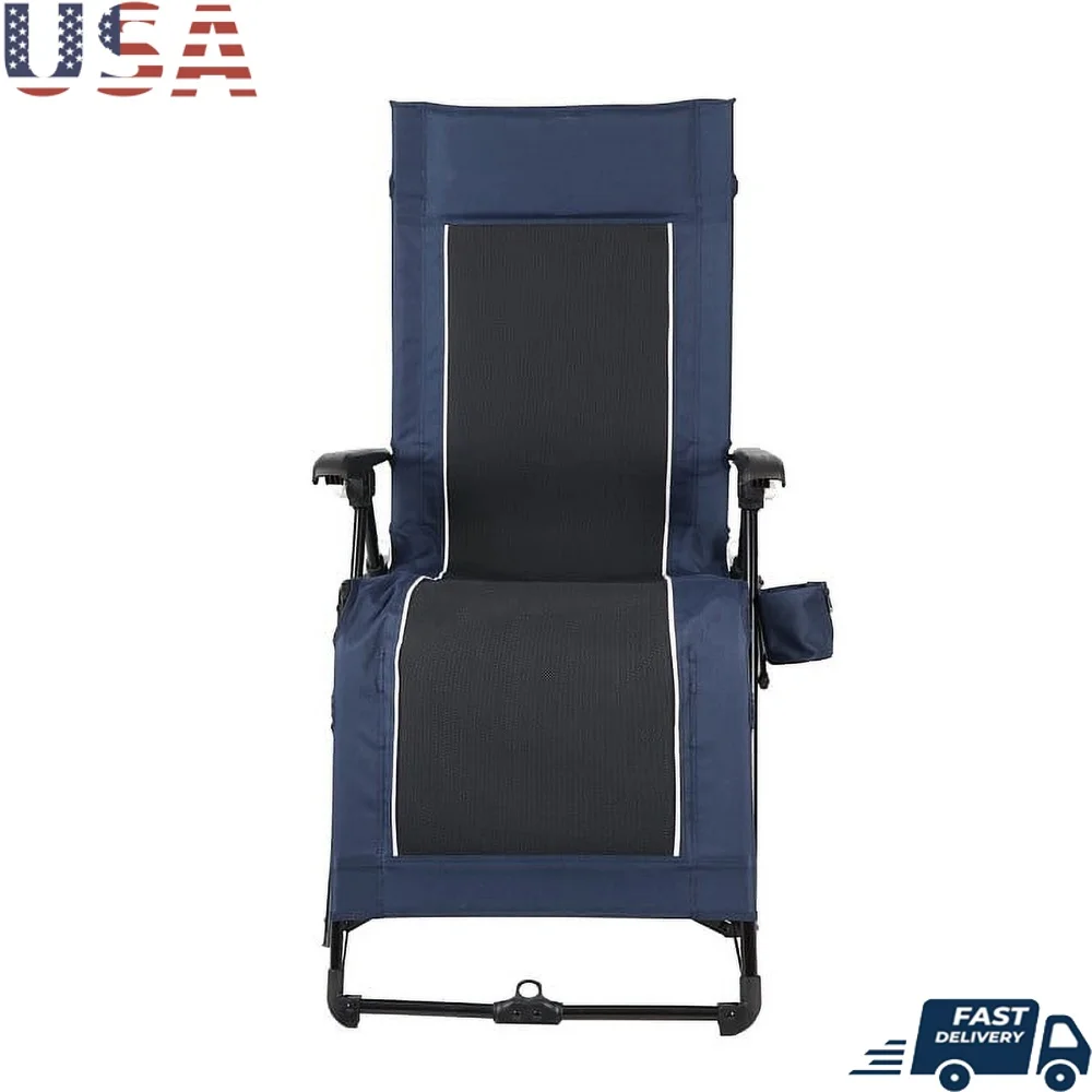 Quad Zero Gravity Lounger Camping Chair Folding Recliner Outdoor Ergonomic Heavy Duty Portable Relaxer Blue 300lbs Capacity
Quad Zero Gravity Lounger Camping Chair Folding Recliner Outdoor Ergonomic Heavy Duty Portable Relaxer Blue 300lbs Capacity