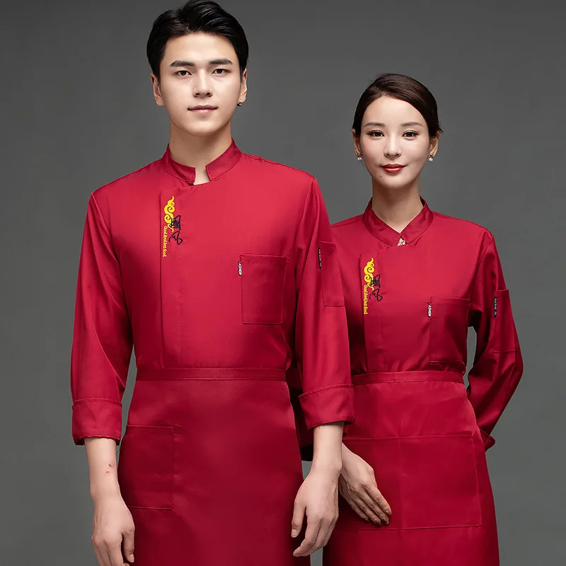C225 Chef Restaurant Jacket Long Sleeve Kitchen Cook Coat Men Women Waiter Uniform Hotel Bakery Work Wear
C225 Chef Restaurant Jacket Long Sleeve Kitchen Cook Coat Men Women Waiter Uniform Hotel Bakery Work Wear