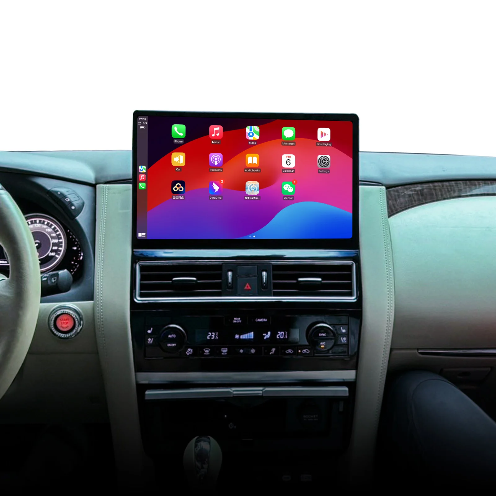 ZWNAV 16,9-дюймовый автомобильный радиоприемник для Nissan Armada 2010-2021 CarPlay GPS-навигация Мультимедийный видеоплеер Автомобильный стерео головное устройство
ZWNAV 16,9-дюймовый автомобильный радиоприемник для Nissan Armada 2010-2021 CarPlay GPS-навигация Мультимедийный видеоплеер Автомобильный стерео головное устройство