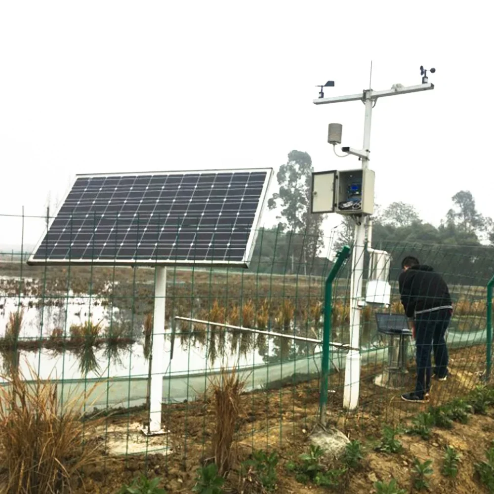 Cloud Platform Wireless Agricultural Intelligent Weather Station for Farm Irrigation System
Cloud Platform Wireless Agricultural Intelligent Weather Station for Farm Irrigation System