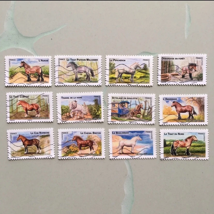 Real Used French Post Stamps Postage Issued In 2013 Complete Set 12 Horses Collectible Postage Stamps Material For Scrapbooking
Real Used French Post Stamps Postage Issued In 2013 Complete Set 12 Horses Collectible Postage Stamps Material For Scrapbooking