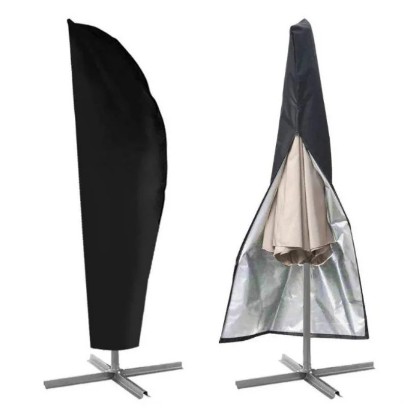 210D Thickened Banana Umbrella Cover Oxford Fabric Dustproof Protector for Patio Garden
210D Thickened Banana Umbrella Cover Oxford Fabric Dustproof Protector for Patio Garden
