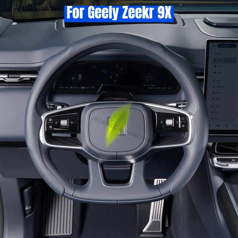 For Geely Zeekr 9X 2025 2026 Leather Car Steering Wheel Cover Non-slip Vehicle Steering Wheel 3D Protector 4 Seasons Interior
For Geely Zeekr 9X 2025 2026 Leather Car Steering Wheel Cover Non-slip Vehicle Steering Wheel 3D Protector 4 Seasons Interior