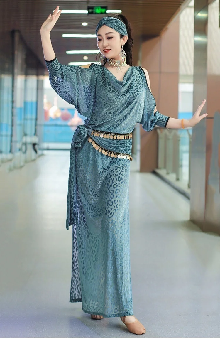 Women Belly Dance Baladi Costume Group Performance Folkloric Dress Arab Competition Long Robe Saidi Dresses Sexy Leopard Print
Women Belly Dance Baladi Costume Group Performance Folkloric Dress Arab Competition Long Robe Saidi Dresses Sexy Leopard Print