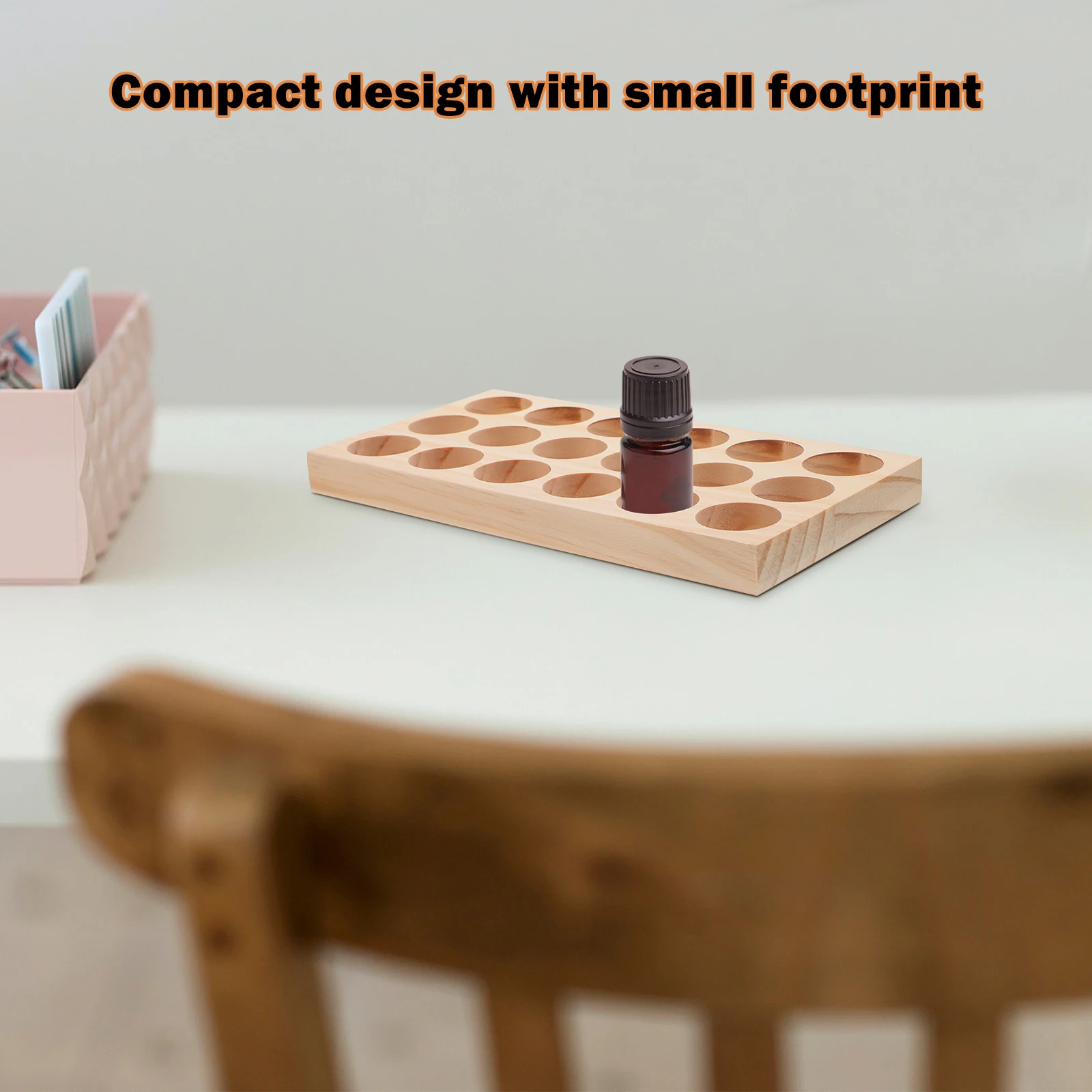 18 Compartments 15ml Essential Oil Storage Box Wooden Display Stand Aromatherapy Bottles Massage Oil Holder Home Salon
18 Compartments 15ml Essential Oil Storage Box Wooden Display Stand Aromatherapy Bottles Massage Oil Holder Home Salon