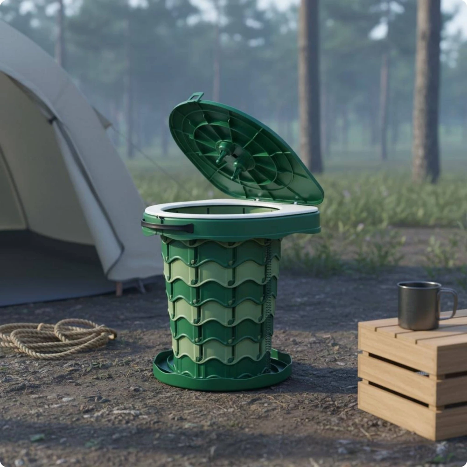 Portable Foldable Toilet Quickunfold Portable Camping Toilet Collapsible Potty Carrying Bag Garbage Bags Included
Portable Foldable Toilet Quickunfold Portable Camping Toilet Collapsible Potty Carrying Bag Garbage Bags Included