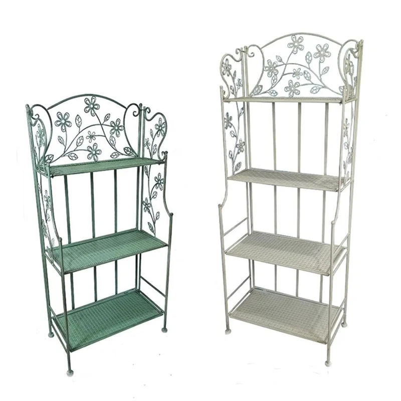 Wrought iron plant flower pot frame three or four layers raise the flower table simple flowers succulent green plants balcony
Wrought iron plant flower pot frame three or four layers raise the flower table simple flowers succulent green plants balcony