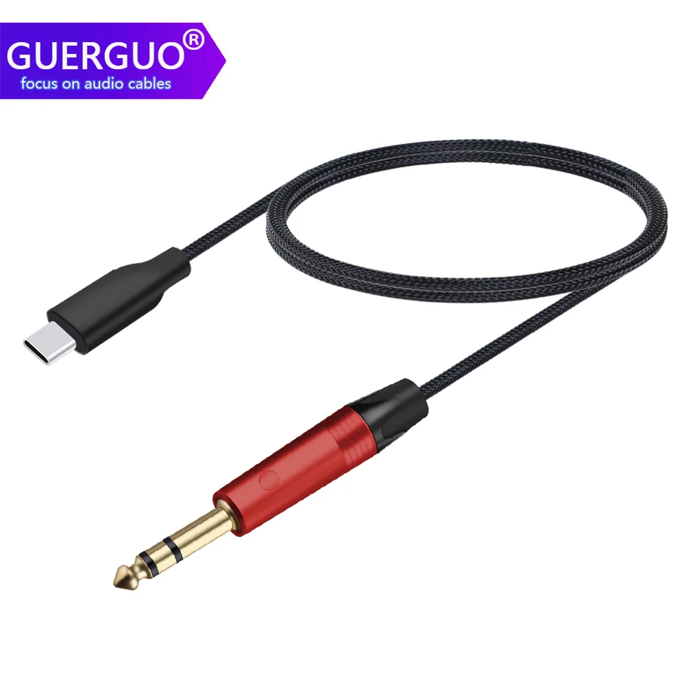 Стереоаудиокабель USB C на 6,35/6,5 мм 1/4 дюйма TRS, аудиоадаптер USB типа C на 1/4-дюймовый штекер для усилителя, домашнего кинотеатра, динамика
Стереоаудиокабель USB C на 6,35/6,5 мм 1/4 дюйма TRS, аудиоадаптер USB типа C на 1/4-дюймовый штекер для усилителя, домашнего кинотеатра, динамика