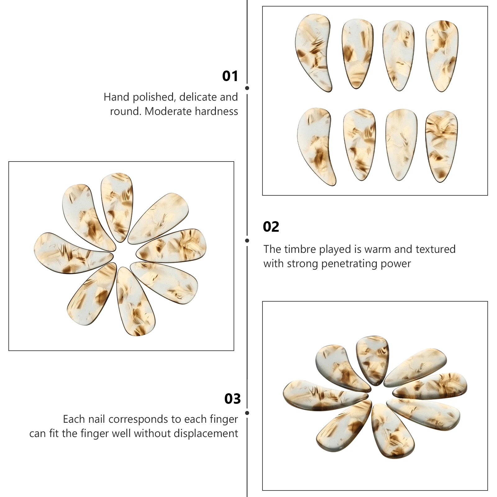Guzheng Nails Zither Picks Small Hands Fingernail Adult Musical Instruments False
Guzheng Nails Zither Picks Small Hands Fingernail Adult Musical Instruments False