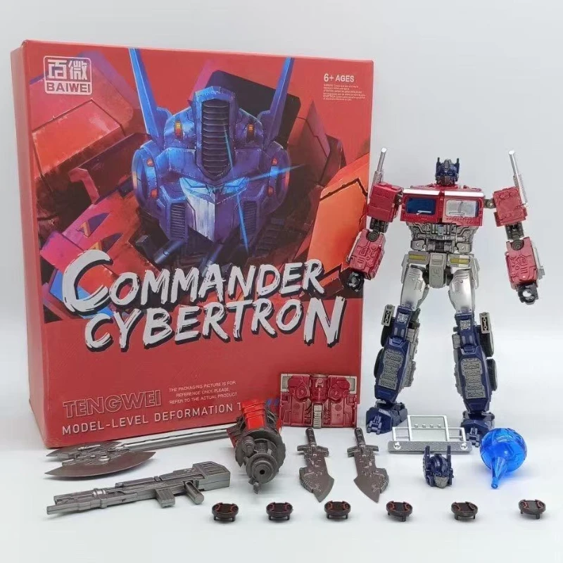 BAIWEI Transformation Toys TW-1027 TW-1027B TW-1027C OP Commander Moving Robot Action Character Original Box Collection Gift
BAIWEI Transformation Toys TW-1027 TW-1027B TW-1027C OP Commander Moving Robot Action Character Original Box Collection Gift