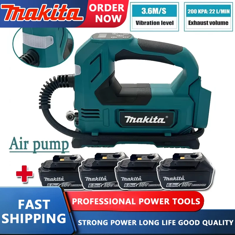 Makita портативный беспроводной насос для накачивания шин 18 В аккумулятор электрический воздушный насос ручной воздушный компрессор для автомобильных велосипедных шин шарик
Makita портативный беспроводной насос для накачивания шин 18 В аккумулятор электрический воздушный насос ручной воздушный компрессор для автомобильных велосипедных шин шарик