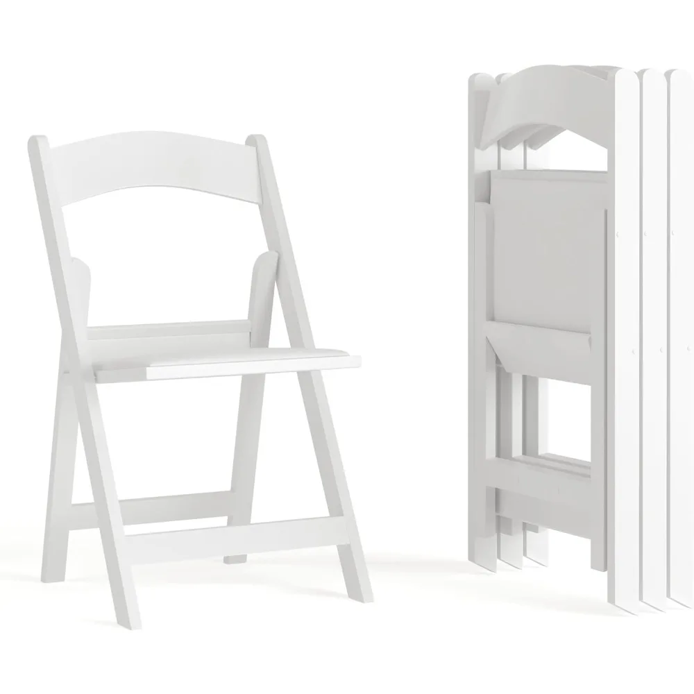 Hercules Series Folding Chair - White Resin - Set of 4 800LB Weight Capacity Comfortable Event Chair - Light Weight Folding Cha
Hercules Series Folding Chair - White Resin - Set of 4 800LB Weight Capacity Comfortable Event Chair - Light Weight Folding Cha