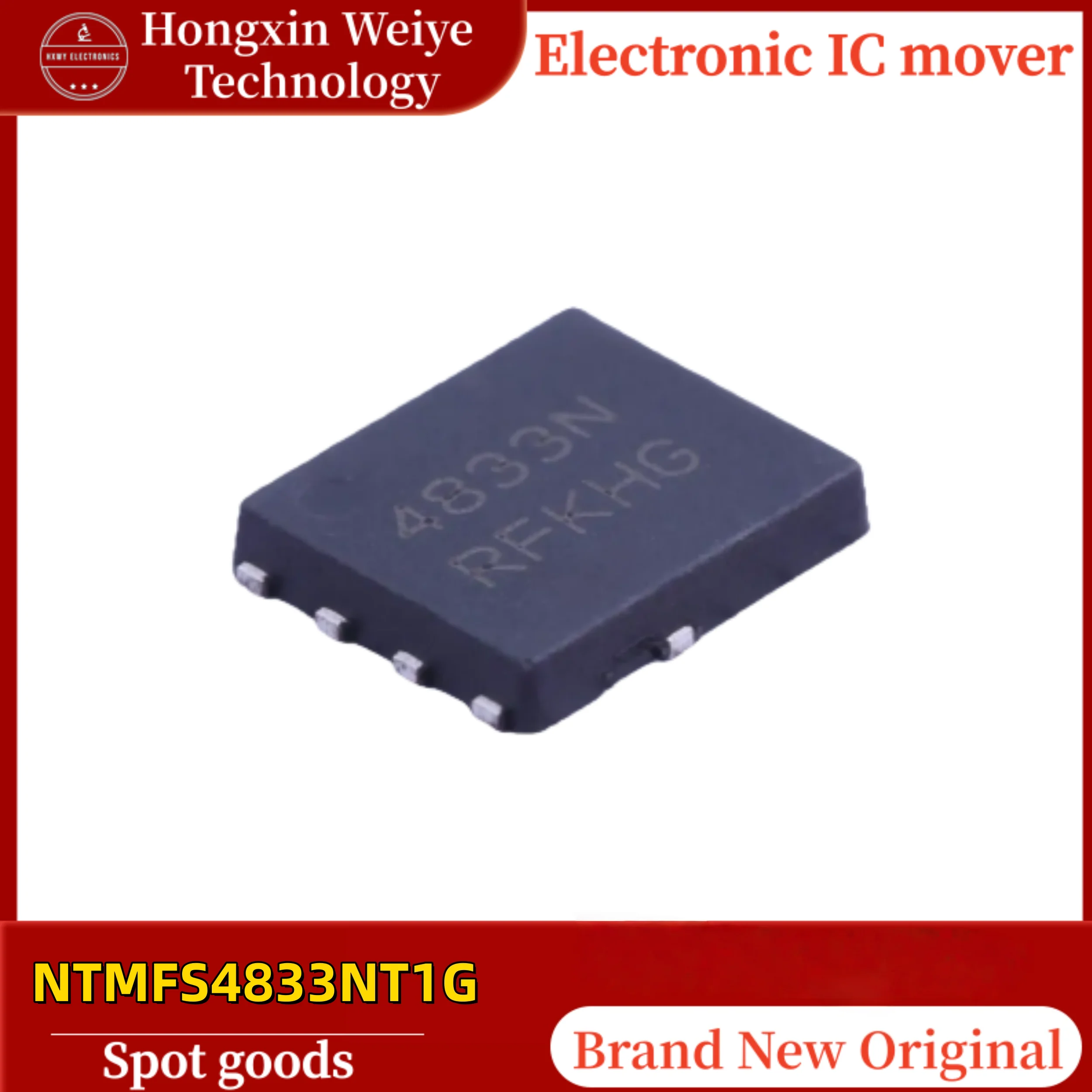 5/10 PCS NTMFS4833NT1G 4833N NTMFS4833N QFN-8 MOSFET Brand New In Stock
5/10 PCS NTMFS4833NT1G 4833N NTMFS4833N QFN-8 MOSFET Brand New In Stock