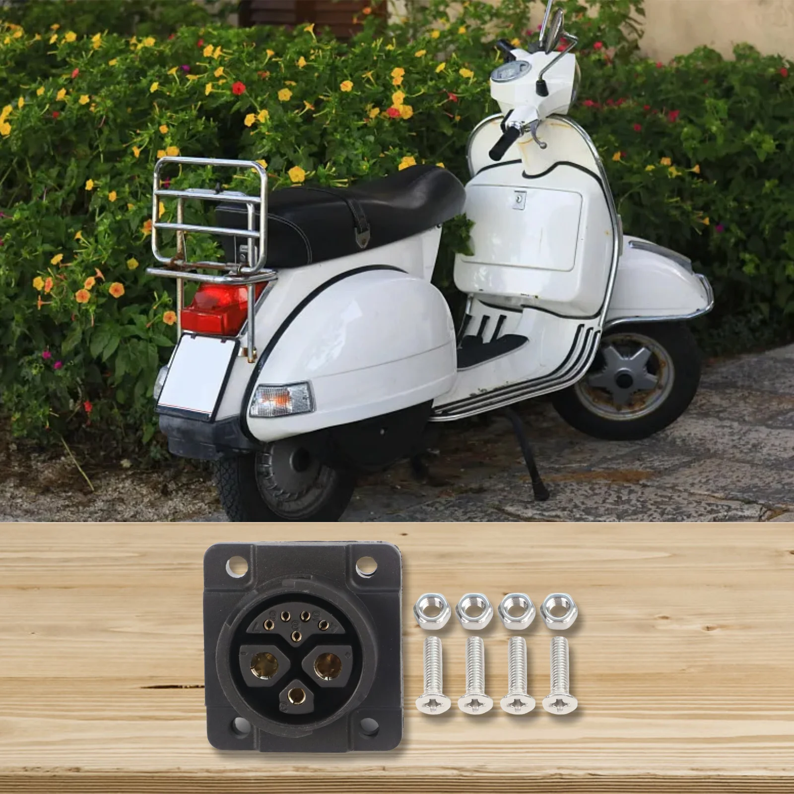 Motorcycle Battery Charging Solution IP67 Rated Male Female Connector for High Voltage Applications and Rugged Environments
Motorcycle Battery Charging Solution IP67 Rated Male Female Connector for High Voltage Applications and Rugged Environments