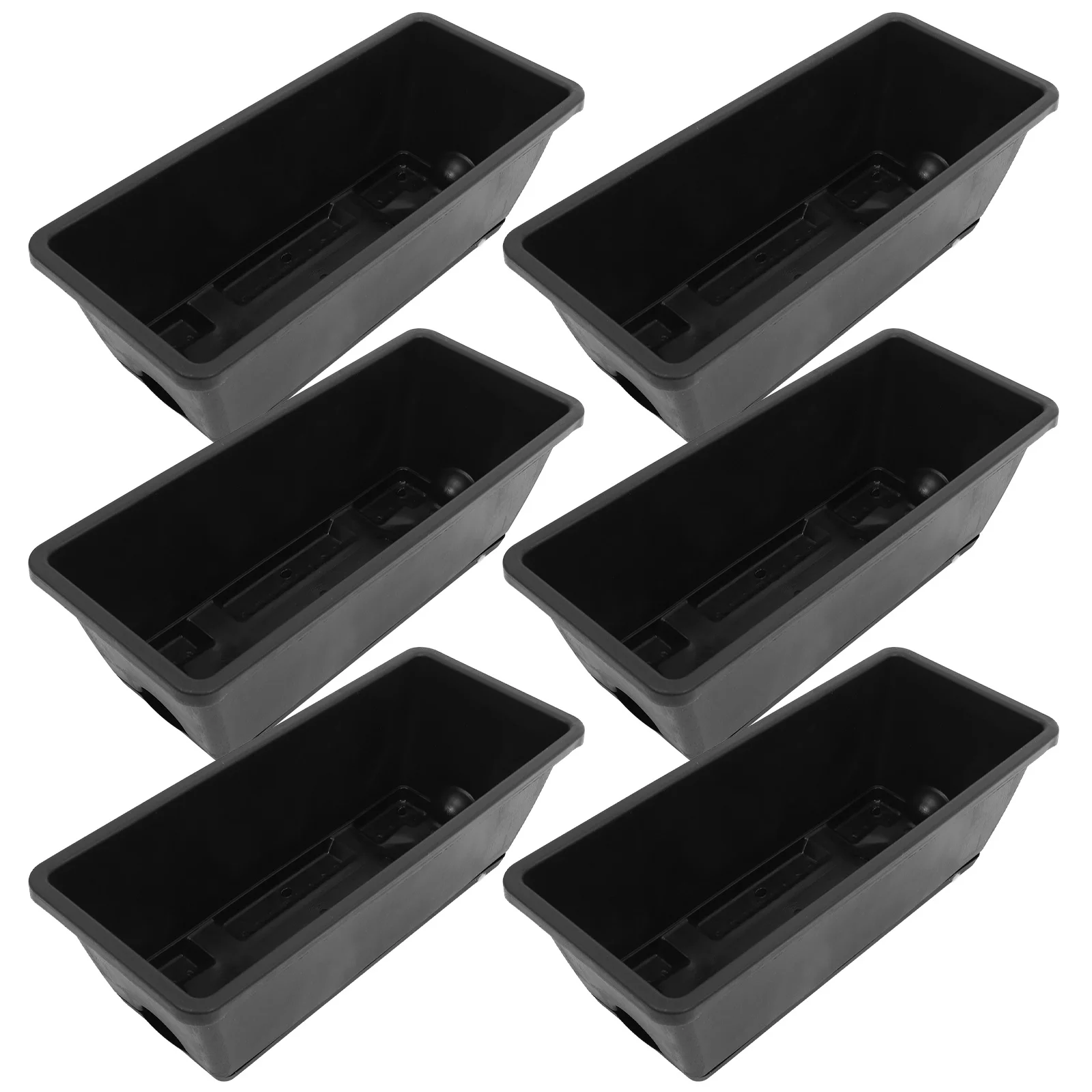 6Pcs Rectangular Flower Pots Plastic Planters for Indoor Outdoor Gardening Balcony Porch Patio Outdoor Planter
6Pcs Rectangular Flower Pots Plastic Planters for Indoor Outdoor Gardening Balcony Porch Patio Outdoor Planter