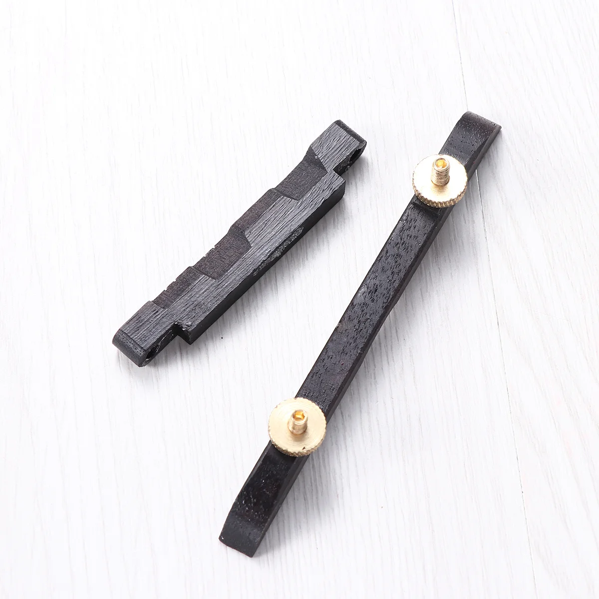 Adjustable Mandolin Bridge Height Adjustable Two Footed Base Fit Arched Top Mandolins Ebony Wood Random Color
Adjustable Mandolin Bridge Height Adjustable Two Footed Base Fit Arched Top Mandolins Ebony Wood Random Color