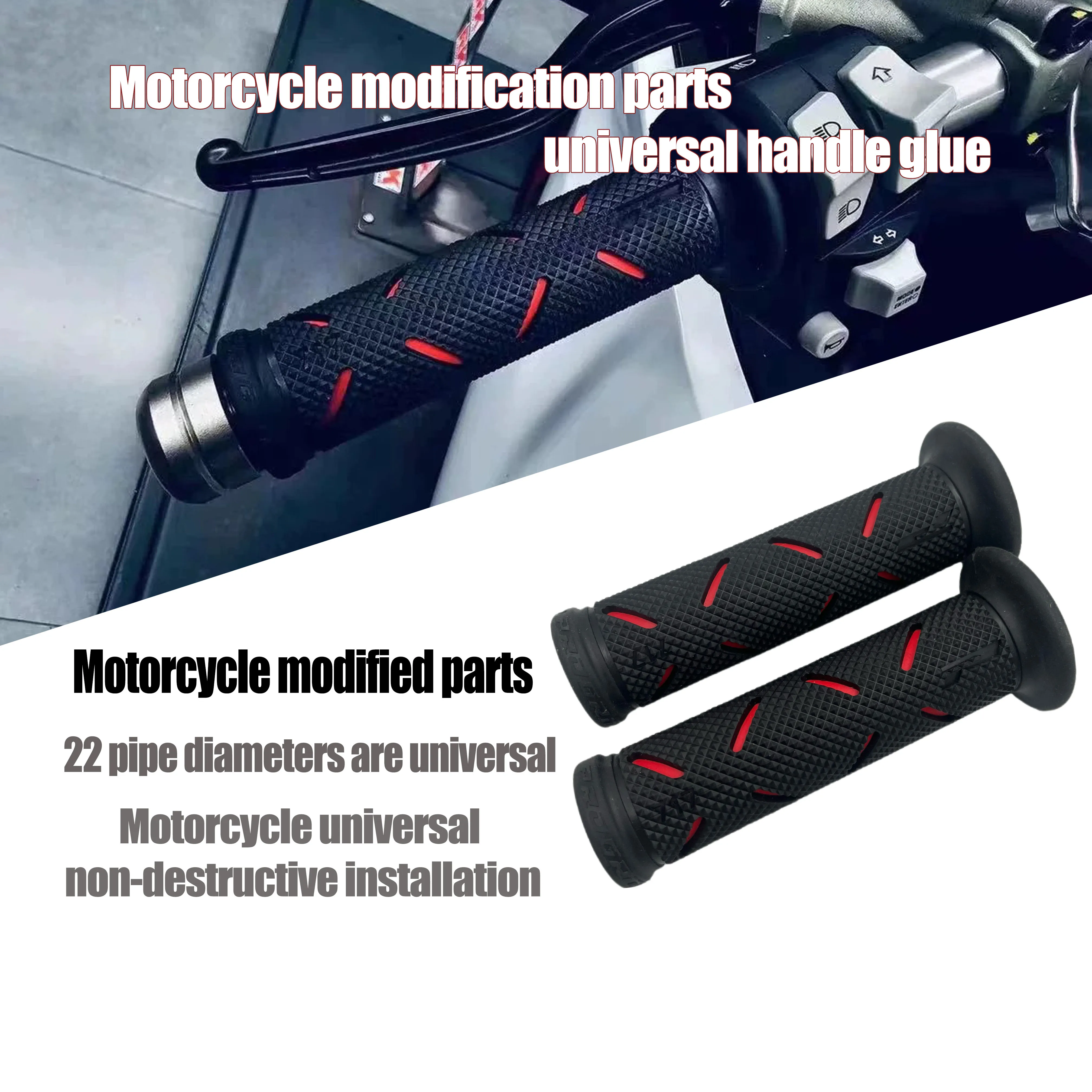 Motorbike Grip Rubber Non-slip Universal Motorcycle Moto Handles Cover Handlebar DIY Accessories For Ducati Benelli EXCF CRF YZF
Motorbike Grip Rubber Non-slip Universal Motorcycle Moto Handles Cover Handlebar DIY Accessories For Ducati Benelli EXCF CRF YZF