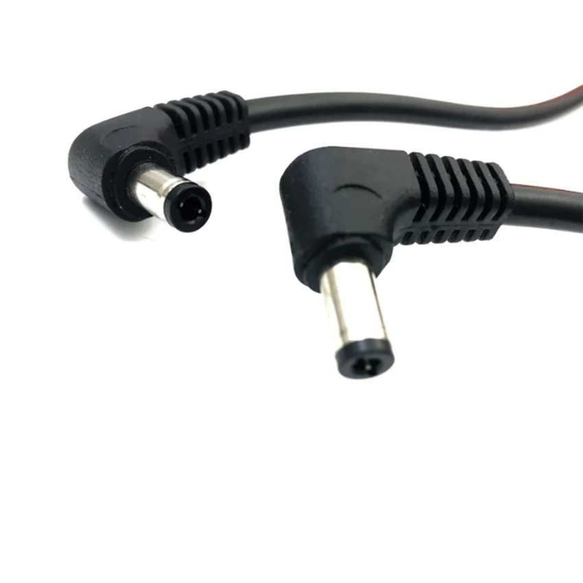 Elbow DC Power Plug 5.5 x 2.5mm Male To 5.5x2.5mm Male Adapter Connector 12V Extension Cable Compatible 5.5x2.1mm
Elbow DC Power Plug 5.5 x 2.5mm Male To 5.5x2.5mm Male Adapter Connector 12V Extension Cable Compatible 5.5x2.1mm