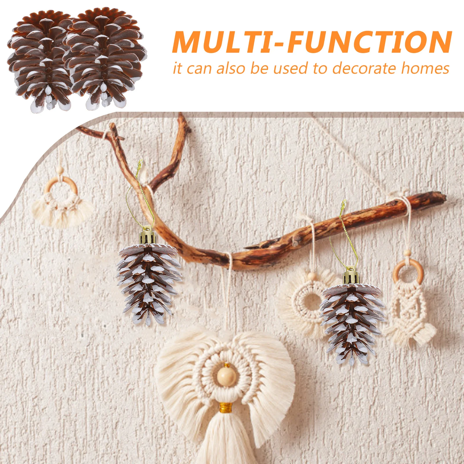 6Pcs Lifelike Pinecone Hanging Ornaments Christmas Tree Decorations Xmas Tree Hanging Pendants Christmas Party Home Decor
6Pcs Lifelike Pinecone Hanging Ornaments Christmas Tree Decorations Xmas Tree Hanging Pendants Christmas Party Home Decor