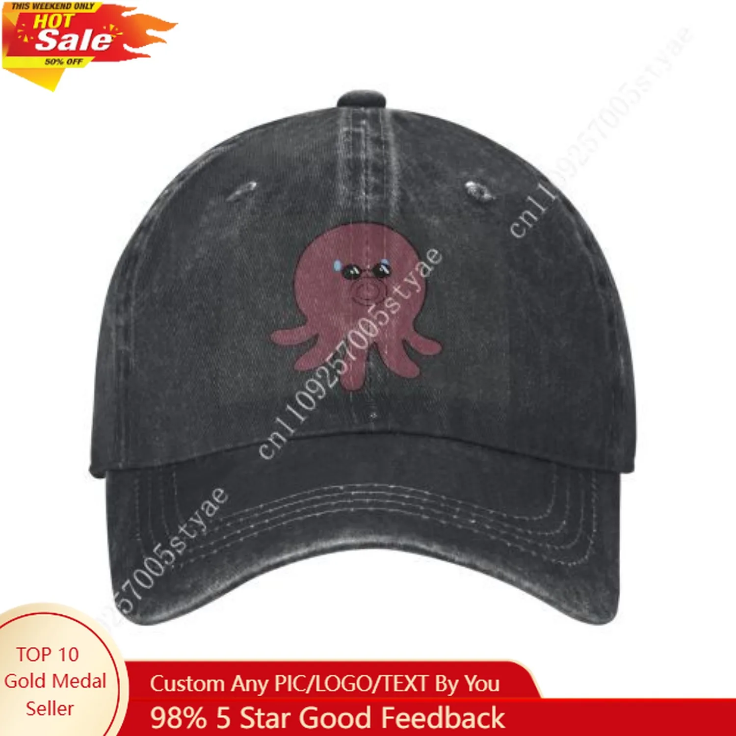 TAKO Satoru Gojo Octopus Octopus Hit Anime & Cartoons Custom Washed Denim Baseball Cap Suitable for Travel Hiking Hats
TAKO Satoru Gojo Octopus Octopus Hit Anime & Cartoons Custom Washed Denim Baseball Cap Suitable for Travel Hiking Hats