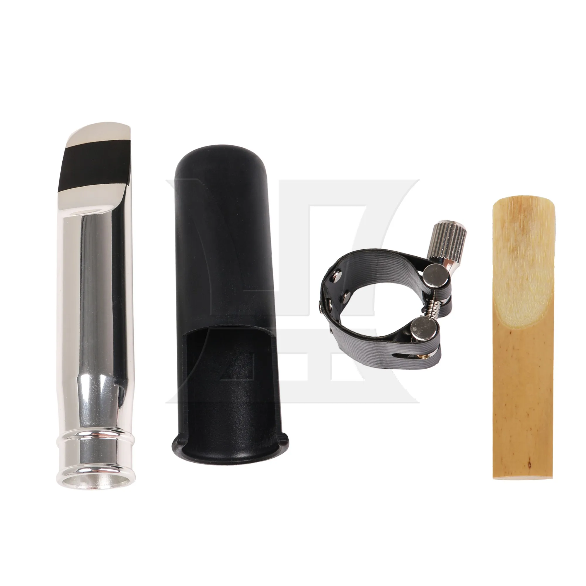 Yibuy 9# Tenor Saxophone Mouthpiece Set, Silver-Plated Surface, With Saxophone Reeds 2.5
Yibuy 9# Tenor Saxophone Mouthpiece Set, Silver-Plated Surface, With Saxophone Reeds 2.5