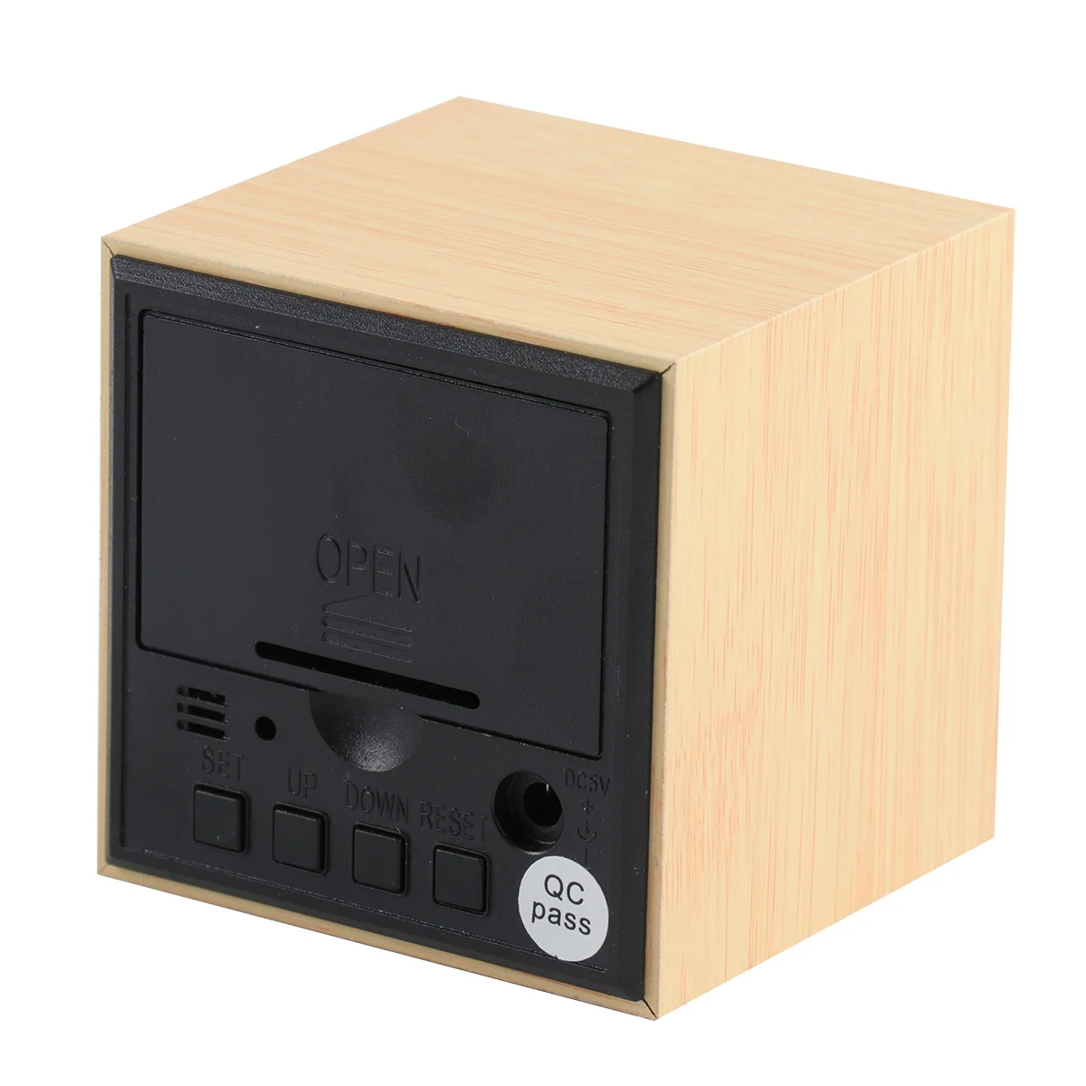 Voice Control Wooden Desk Clock Silent Alarm Table Desk Digital Electronic Clock For Bedroom Office Home Decor
Voice Control Wooden Desk Clock Silent Alarm Table Desk Digital Electronic Clock For Bedroom Office Home Decor
