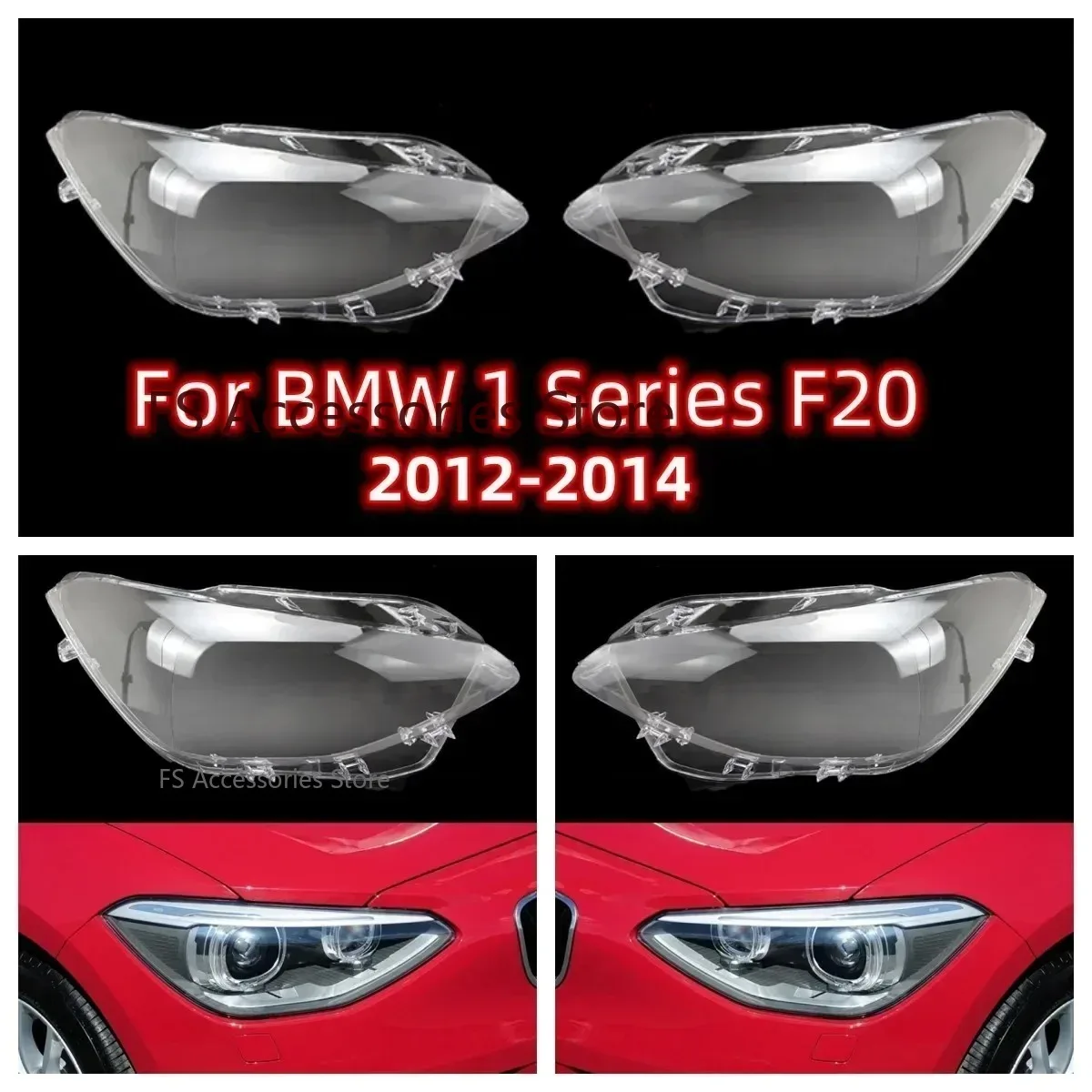 Clear Car Front Headlight Lens Cover For BMW 1 Seriers F20 116i 118i 120i Pre-LCI 2012 2013 2014 Headlamp Shell Transparent Lamp
Clear Car Front Headlight Lens Cover For BMW 1 Seriers F20 116i 118i 120i Pre-LCI 2012 2013 2014 Headlamp Shell Transparent Lamp