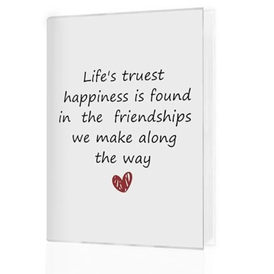 Friend Gifts Photo Album 4x6, Best Friend Friendship Gifts for Women Friends, Life's Truest Happiness Inspirational Small Memor
Friend Gifts Photo Album 4x6, Best Friend Friendship Gifts for Women Friends, Life's Truest Happiness Inspirational Small Memor