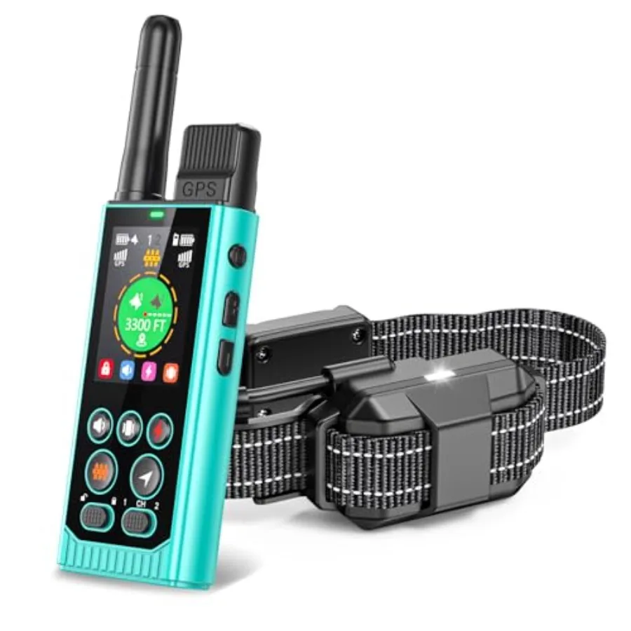 Off-Grid 3-in-1 GPS Dog Fence for Outdoor Use: Blue Nylon Collar with Dual-GPS, Real-Time Tracking, No Subscription, App-Free,
Off-Grid 3-in-1 GPS Dog Fence for Outdoor Use: Blue Nylon Collar with Dual-GPS, Real-Time Tracking, No Subscription, App-Free,