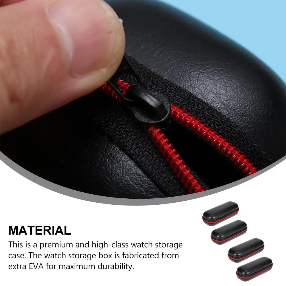4Pcs Eva Zippered Watch Holder Case Waterproof Anti-Fall Storage Box Organizer Protective Travel Carrying Case
4Pcs Eva Zippered Watch Holder Case Waterproof Anti-Fall Storage Box Organizer Protective Travel Carrying Case