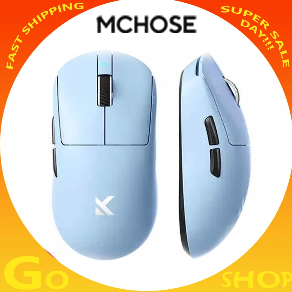 MCHOSE A7 Wireless Mouse Bluetooth PAW3395 Tri Mode Low Delay Gaming Mouse Lightweight Customization PC Gamer Accessories Gifts
MCHOSE A7 Wireless Mouse Bluetooth PAW3395 Tri Mode Low Delay Gaming Mouse Lightweight Customization PC Gamer Accessories Gifts