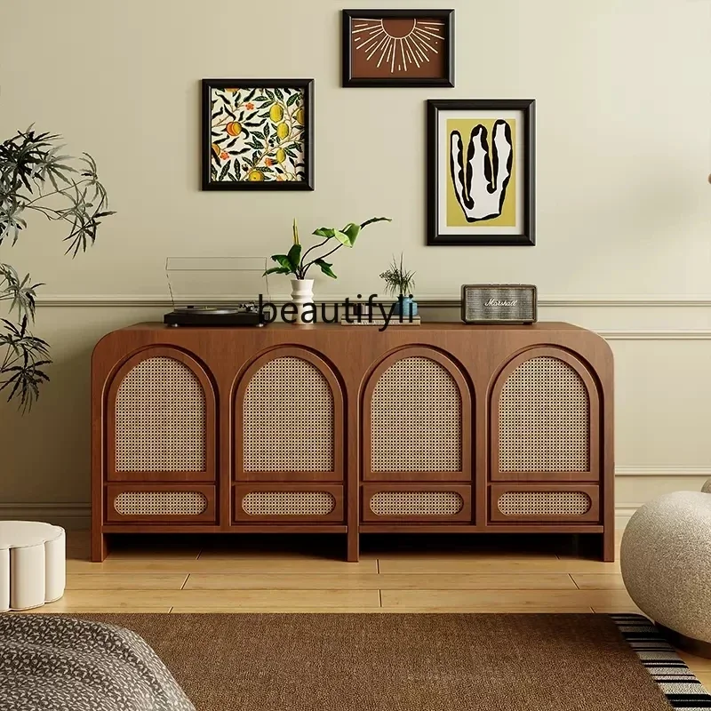A13 French rattan medieval solid wood porch cabinet living room retro locker bedroom storage cabinet
A13 French rattan medieval solid wood porch cabinet living room retro locker bedroom storage cabinet