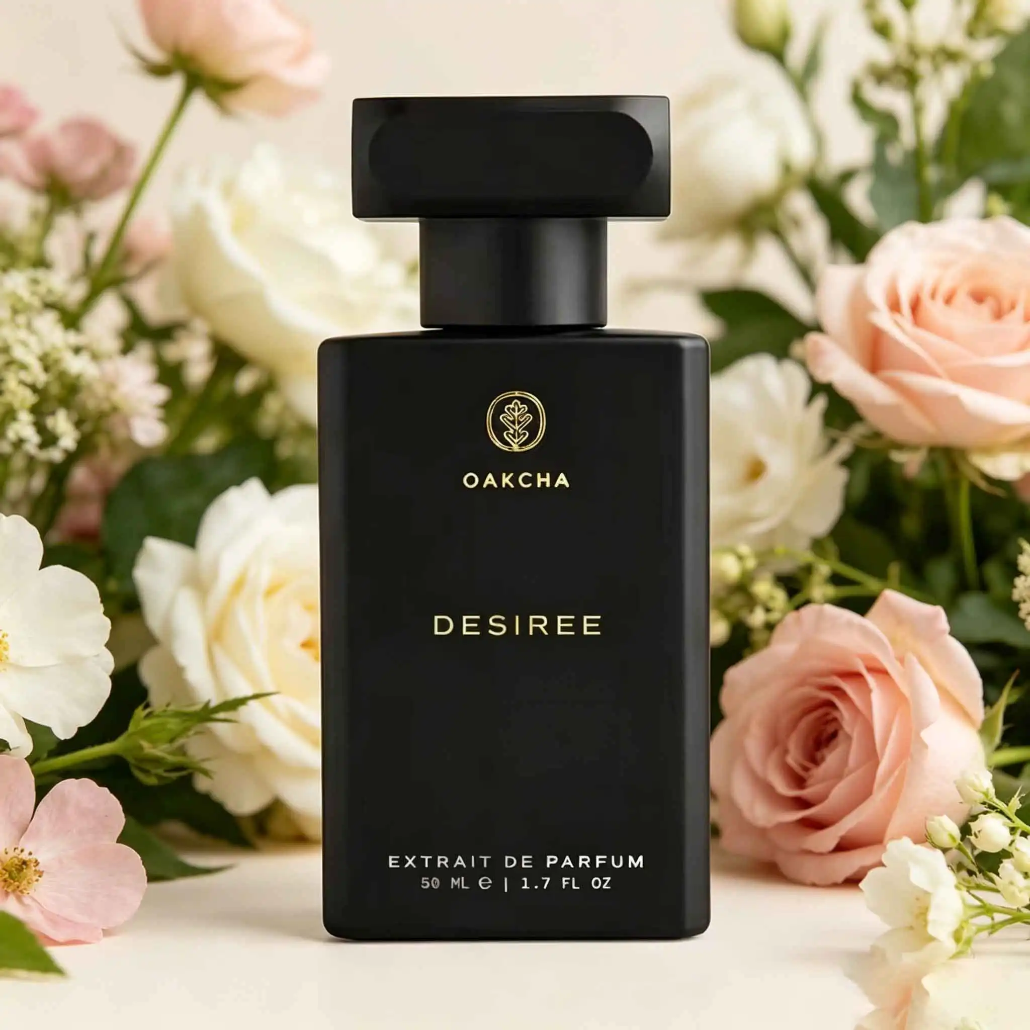 OAKCHA DESIREE Desire perfume is an advanced and charming dark wood flower fragrance. Huoxiang, Sandalwood, and Musk, cool and lazy, with a mysterious and seductive aura. The black bottle has a high-end texture and a long-lasting fragrance.
OAKCHA DESIREE Desire perfume is an advanced and charming dark wood flower fragrance. Huoxiang, Sandalwood, and Musk, cool and lazy, with a mysterious and seductive aura. The black bottle has a high-end texture and a long-lasting fragrance.