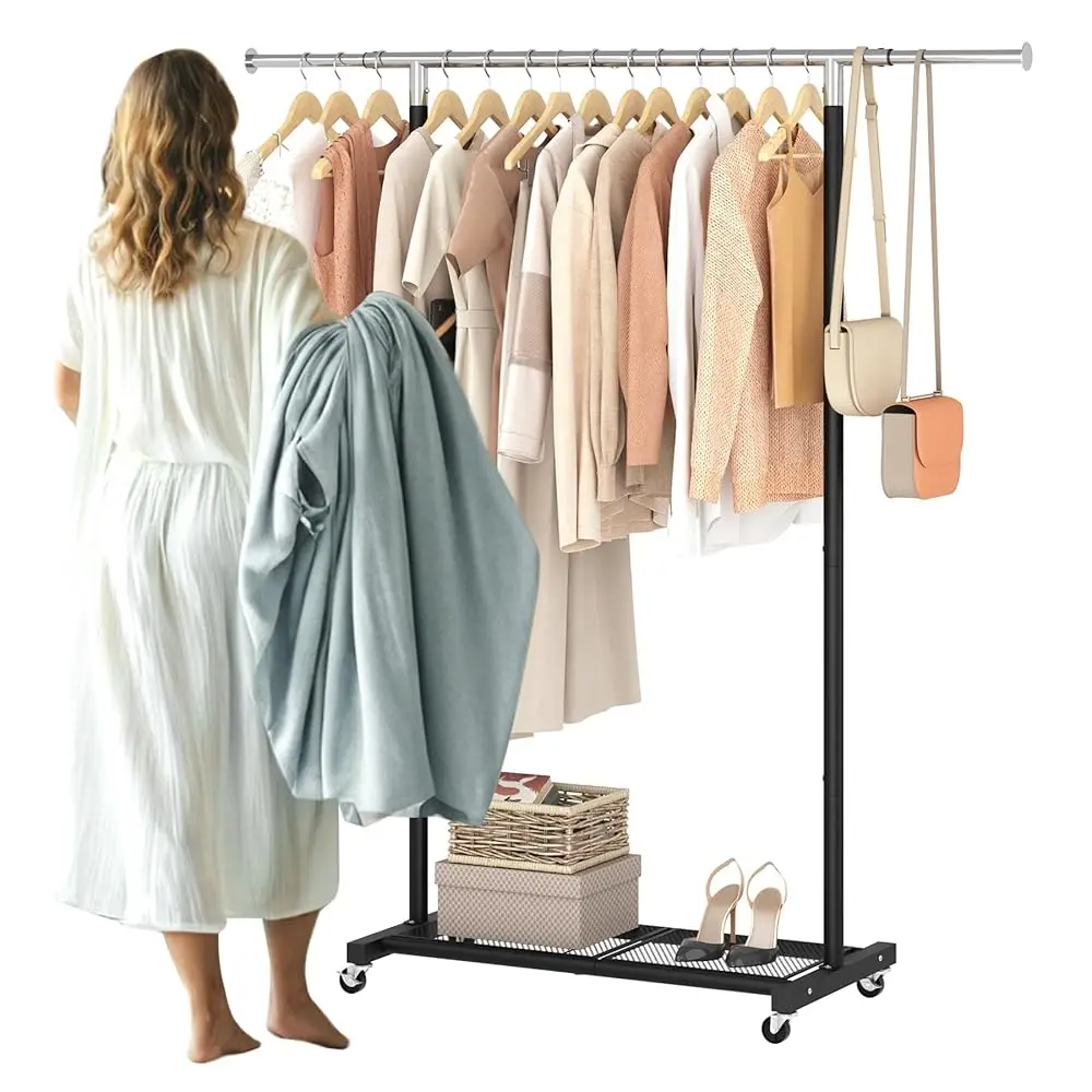 Rolling Clothes Ra With Dense Mesh Storage Shelf Clothing Garment Ra With Wheels Width Adjustable Clothing Organizer For
Rolling Clothes Ra With Dense Mesh Storage Shelf Clothing Garment Ra With Wheels Width Adjustable Clothing Organizer For